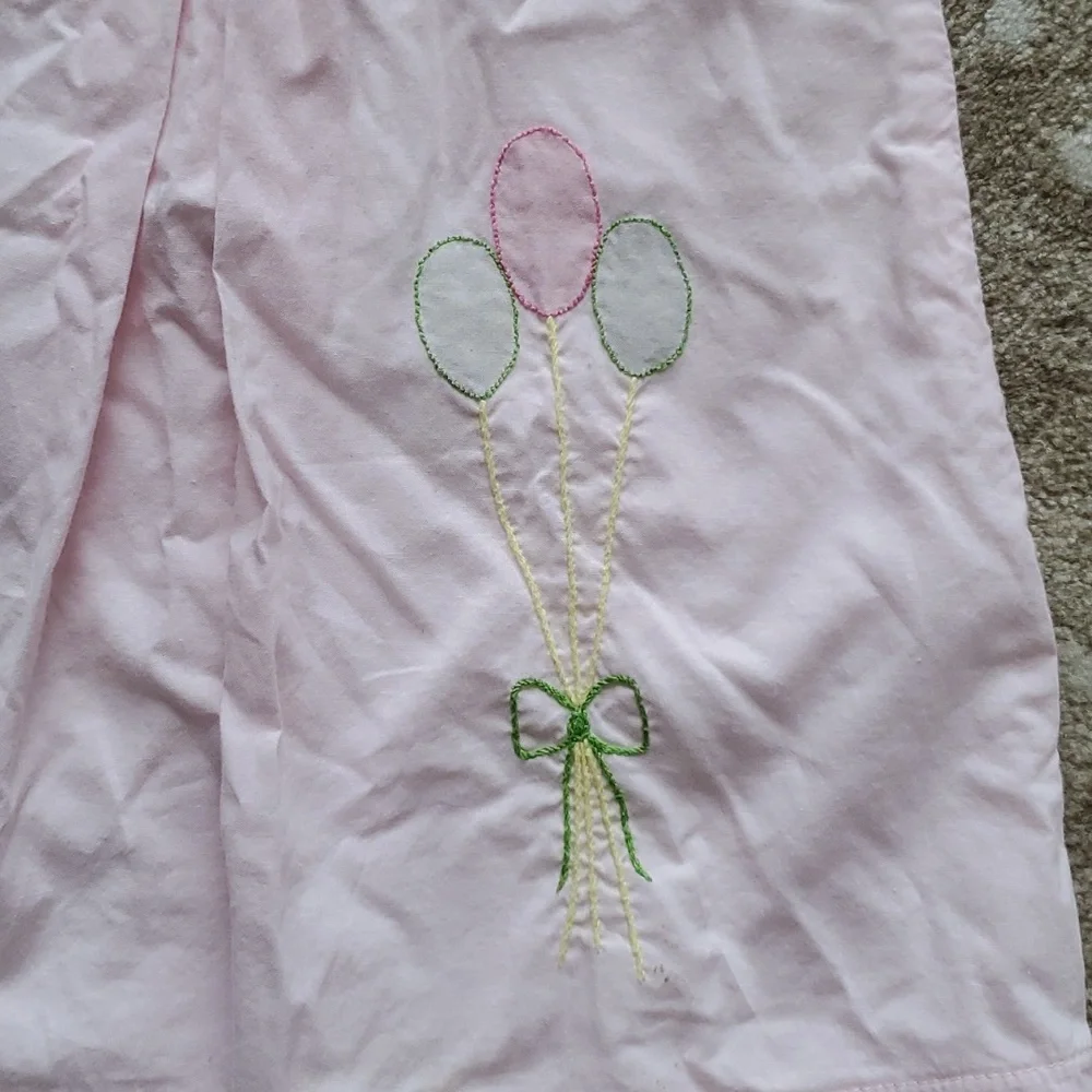 Little English - Light Pink Dress w/ Balloon Stitching | 18M - Picture 2 of 7